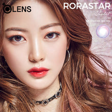 將圖片載入圖庫檢視器 OLENS RORASTAR 季棄 彩色隱形眼鏡
