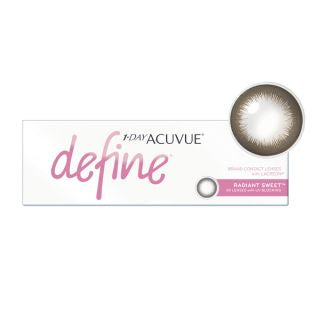 ACUVUE DEFINE 1-Day日棄彩色隱形眼鏡(閃鑽棕Radiant Sweet)