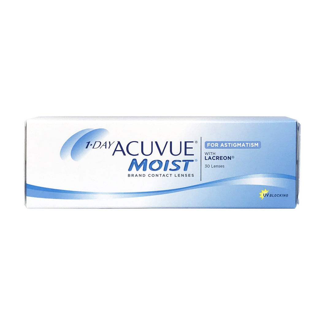 ACUVUE MOIST 1-Day for ASTIGMATISM日棄散光隱形眼鏡